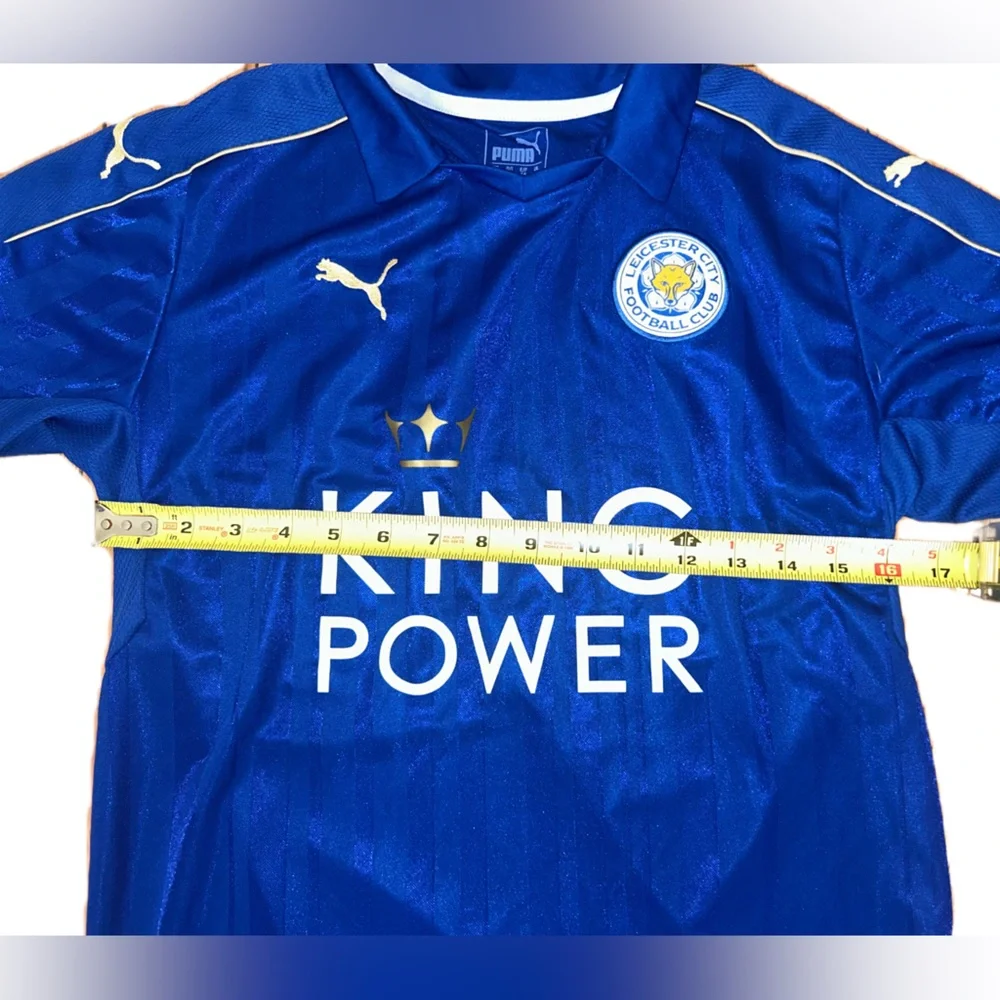 Leicester City‎ 2016 - 2017 home football shirt jersey PUMA size YXL or adult S
